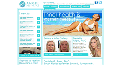 Desktop Screenshot of angelaesthetics.com